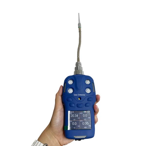 MS400-S Cuatro detectores de gas con sensores catalíticos PID IR electroquímicos
