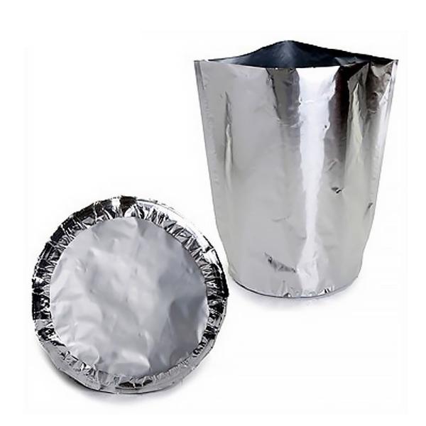 Flexible Round Bottom Gusset Aluminum Foil Plastic Bag Drum Liner Bags, Round Bottom, Square Bottom IBC Bag