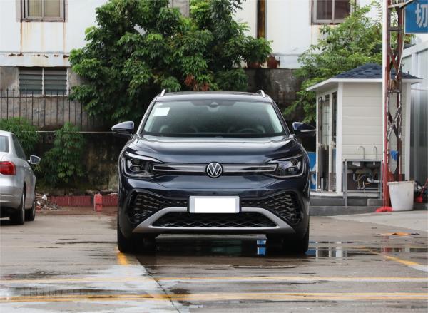2024 VW ID-6 Crozz Pure Version Electric Car Product with Automatic Air Conditioner