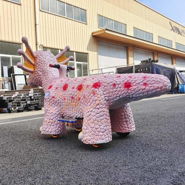 Electric Animatronic Dinosaur Ride Customized for Jurassic Park