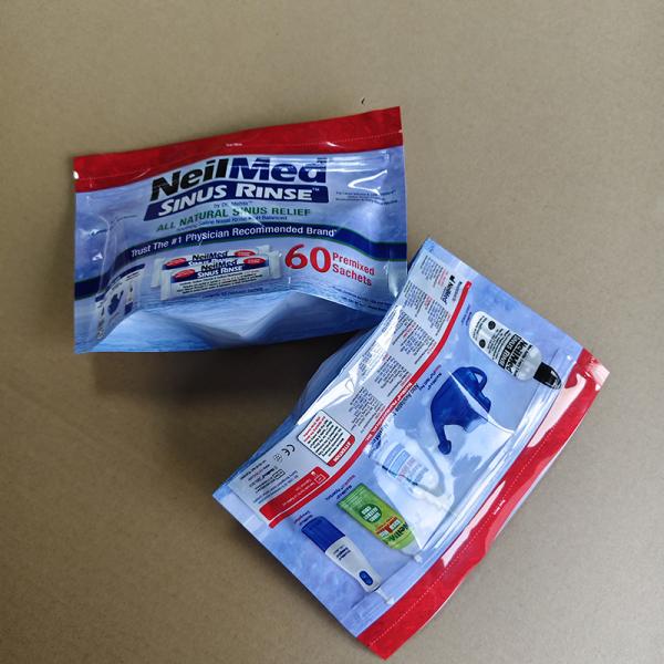 Scratch-Proof Stand Up Pouches For Household Cleaning Supplies Packaging Customizable Printing Pattern.