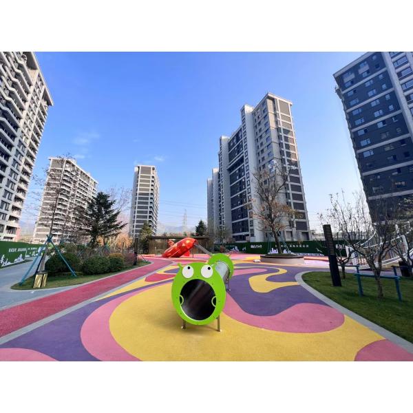 Multicolor животные делают по образцу настил зерна EPDM резиновый для детей Palyground