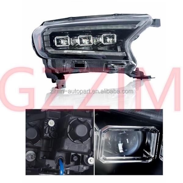 ABS пластиковый фары для автомобилей Ford Ranger 2015-2021 T7 T8