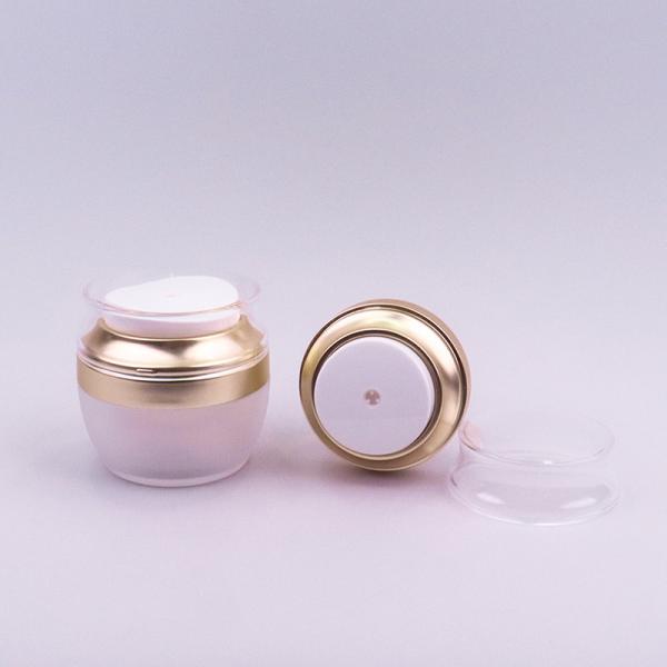 15g 30g 50g Cosmetic Jars Airless Pump Jar For Skin Care Cream And Anti Aging Cream