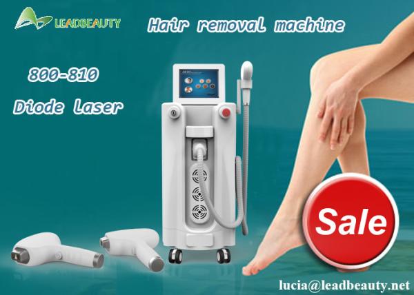 12*20mm Pigmentation Skin 808/810nm Professional Hair Removal Machine 10 Germany Laser Bars