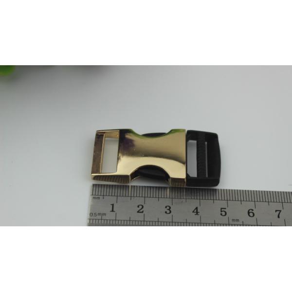 RLOVE 19MM Gold Metal Side Fast Release Buckle by Zinc Alloy Wholesale
