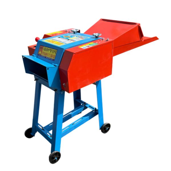 Iron Agricultural Chaff Cutter 1000kg/H Output Grass Chopper Machine For Animal Feed