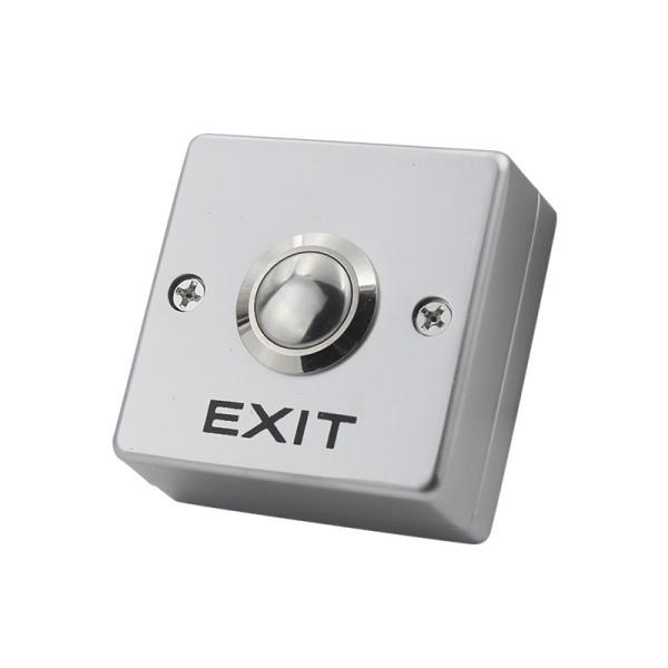 R53 NO/NC/COM Zinc Alloy Door Release Push Button,Square Small Size With Backbox