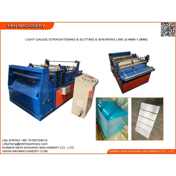 corte económico de 1.0m m x de 1250m m a la máquina de la longitud, cortadora de acero de la bobina, máquina que raja