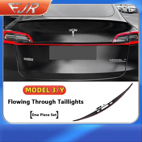 2019- Modelo 3 5YJ3 Ramas de luces traseras dinámicas mejoradas y modificadas para modelos Tesla Y