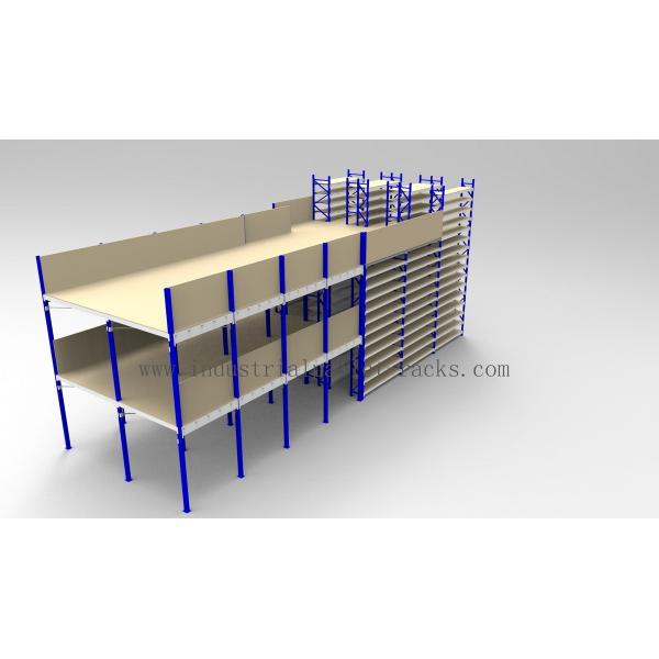 Maximize Warehouse Space with  Steel Mezzanine Floor Combine with Shelving System | Optimize Small & Medium Warehouses  Storage Solutions