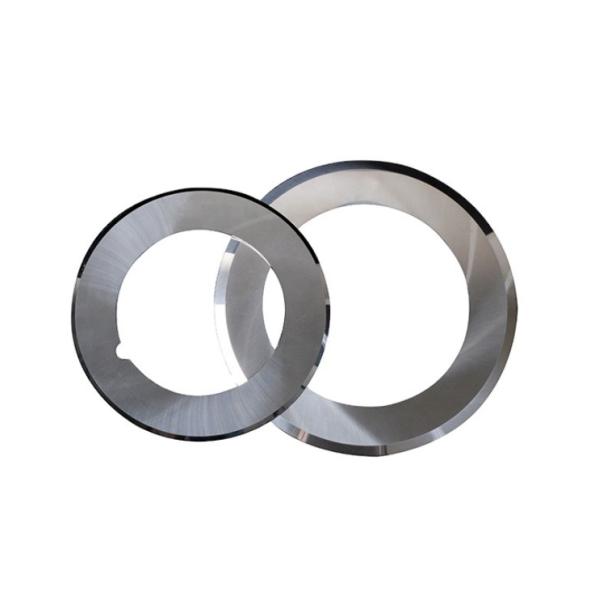 Cuchillos superior e inferior de carburo de tungsteno para cortar cuchillas circulares de batería