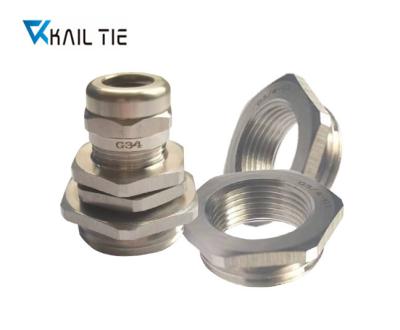 Acessórios para cabos metálicos Glandula de cabos de aço inoxidável 304 para adaptador de fios metálicos G3/4-G1
