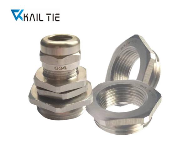 Metal Cable Accessories 304 Stainless Steel Cable Gland For G3/4-G1 Metal Thread Adapter