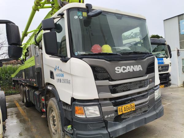 2020 Zoomlion 52M Concrete Pump Truck Scania Chassis Used 52 Meters  Pump Truck Limited sale