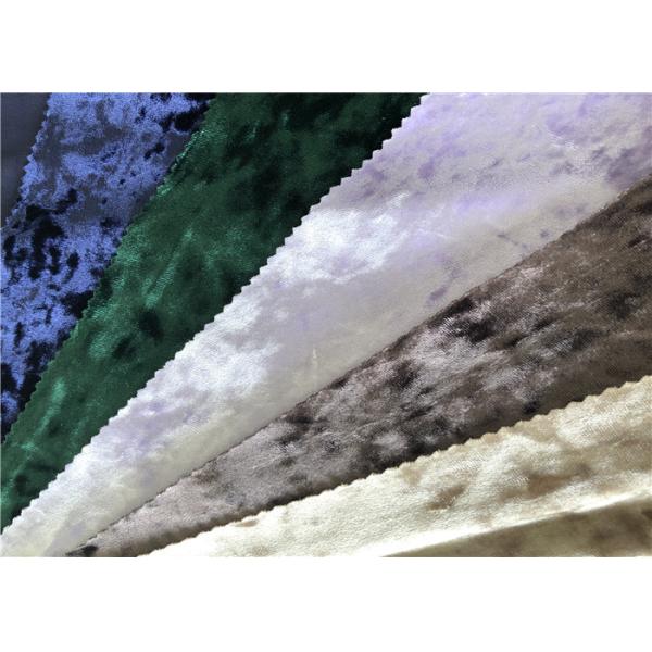 Мягкий бархат льда задавил ткань бархата лайкра полиэстера для женщин одевает