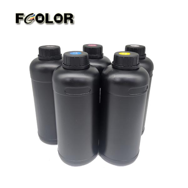 FCOLOR 1000ML High Adhesion Ricoh Gen6 UV Curable Ink for Ricoh Flatbed Print