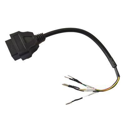 Cabo prático 12W-24W do OBD da motocicleta do ODM para o diagnóstico dos caminhões