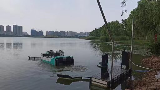 50KG Rated Load Unmanned River Cleaning Boat Mounted Millimeter Wave Radar