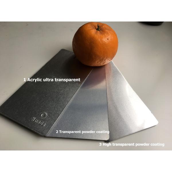 Revestimiento en polvo electrostático transparente resistente a las intemperie para muebles metálicos