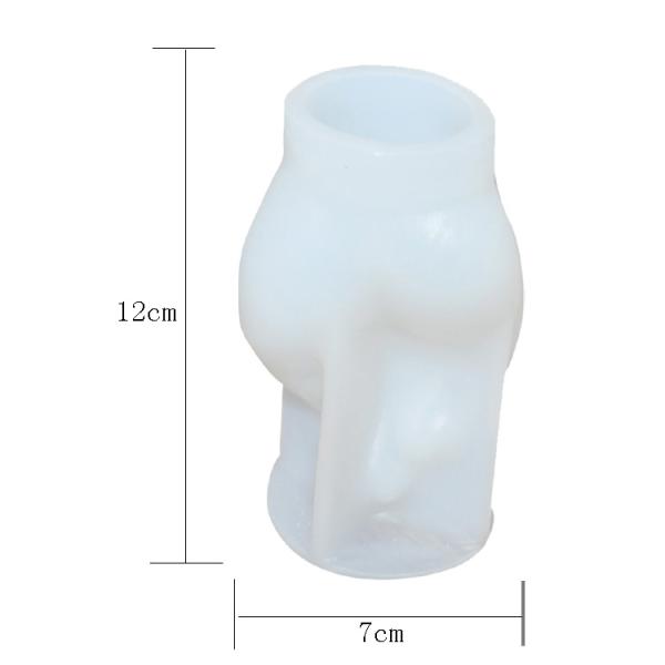 Форма пальца прессформы свечи силикона качества еды изготовленная на заказ для делать свечей