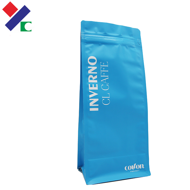 Мешки замка застежка-молнии бумажных мешков YC Resealable подгонянные Kraft алюминиевые