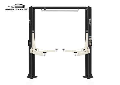 4.5T Car Lifting Equipment 1900mm Auto Hoist 2 Post Garage Lift With Asymmetric Arms