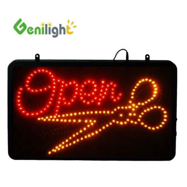 50000 Hours Working Lifetime Oval LED Sign for Hair Salon Superior Performance
