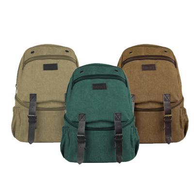 OEM ODM Outdoor Waterproof Backpack Multi Space Canvas Dslr Camera Bag