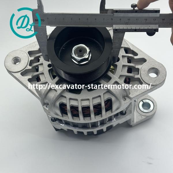EexcavaStart Hyundai R485VS M11 Excavator Alternator 24V 90A OEM 2655838