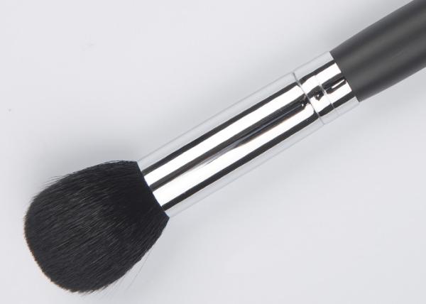 Escova profissional de alta qualidade do pó com cabelo macio natural da cabra de montanha