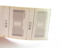 Pequenas etiquetas RFID passivas UHF tecidas