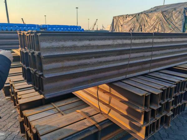 9m Length H-Shaped Steel 100% Inspection Before Shipment Flange Width 100mm-300mm