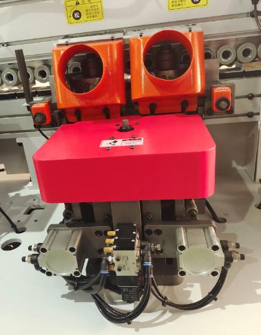 HD836JPKQD Panel Edge Bander Two Speed Pneumatic Fine Trimming Banding Machine