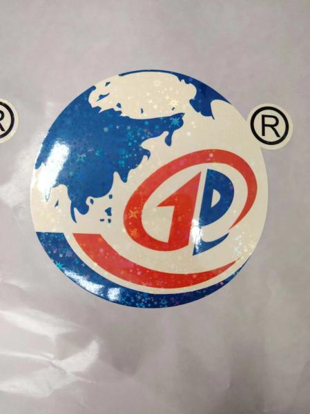 Easy Peel Holographic Seal Stickers UV Resist Printing Durable Waterproof Laser Label para logotipo