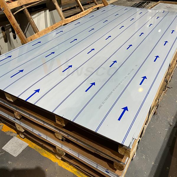 Za Brass Hairline Finish Stainless Steel Gold Color AFP SS 201 304 316 Sheet