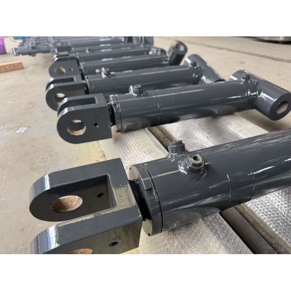Double Clevis Mounted Double Acting Rexroth Cylinder With Hard Chrome Plated Steel