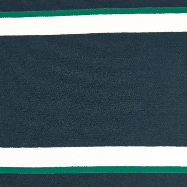 Custom Striped Knitting Fabric for Fashion Dress, China Supplier Sustainable Stripe Pique Fabric for Garment/