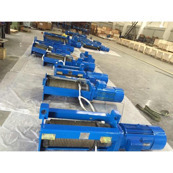 Single Girder Electric Wire Rope Hoist With M5 Duty Work In European Design