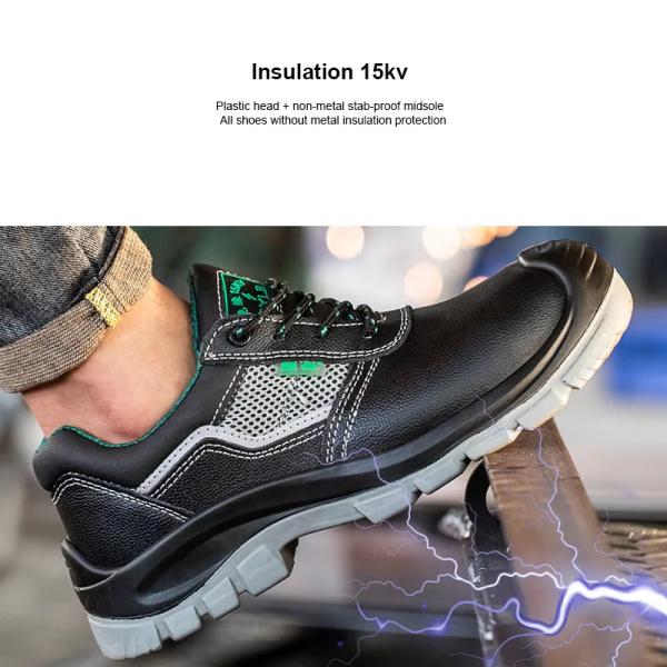 Lightweight Work Safety Composite Toe Shoes Electrical Insulation Safety Shoes
