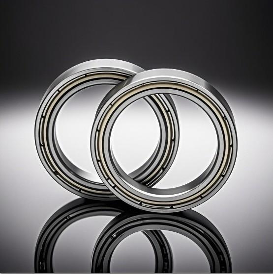 61703 ZZ Single Row Deep Groove Ball Bearing Shielded17X23X4mm Thin Section Robot Bearing 6703 ZZ