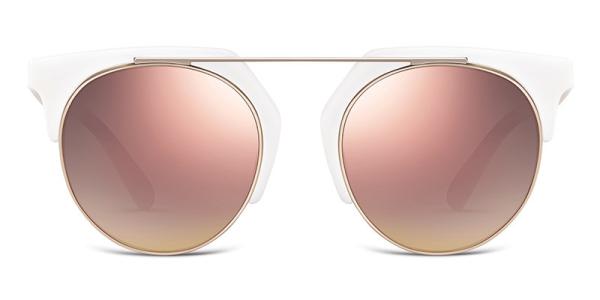 TAC Parim Polarized Sunglasses Lens Light Weight Material Women Black Red Frame