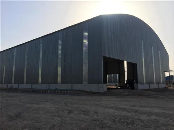 Installation sans tracas de structure en acier avec faisceau d'acier en forme de H