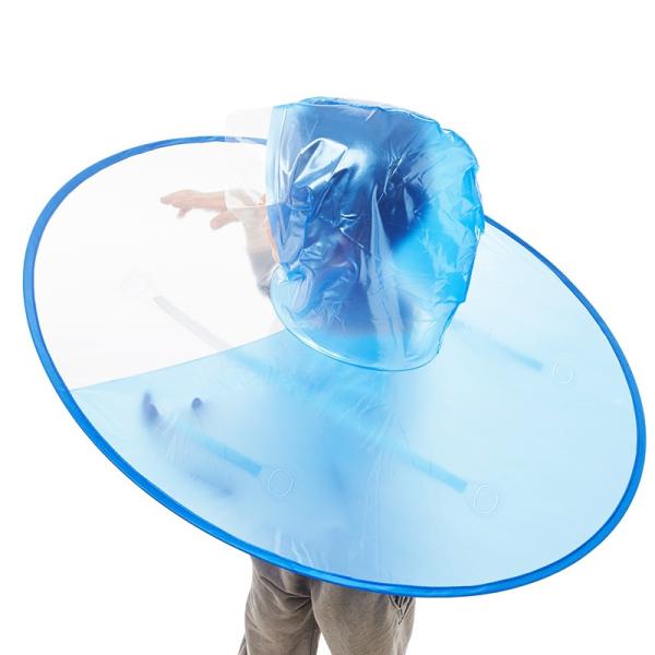 Yellow Duck Raincoat and Cartoon Umbrella Set for Kindergarten Children's Outdoor Fun