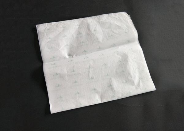 White Tissue Wrapping Paper Letterpress , Flower Wrapping Paper Gift Packaging