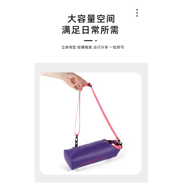 BOLSA A prueba de agua NUEVA 2L BOLSA A prueba de agua PVC BOLSA A prueba de agua para nadar 2 en 1 Teléfono móvil BOLSA A prueba de agua