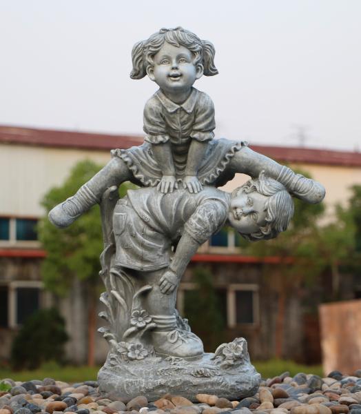 Decor Outside Statue Water Fountains / Patio Water Fountain Customized /outdoor garden ornaments