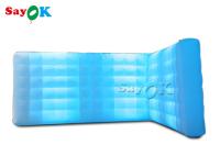 El partido por encargo llevó la pared inflable ligera del aire 5x2.5mH