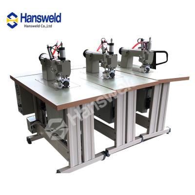 Automatic Ultrasonic Mask Sewing Machine 0.7 MPa 2000W Nonwoven Fabric Seam Welding Cutting