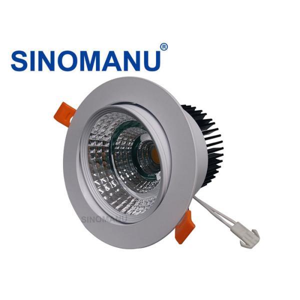 10W LED Recessed Downlights Cut Hole 75MM D90 * H70 MM Dimension CRI 82